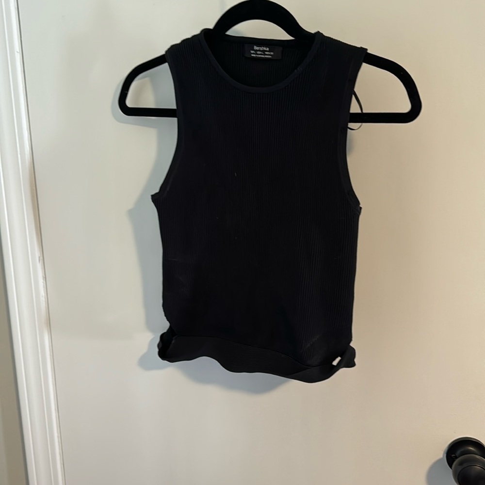 Bershka Cropped tank top